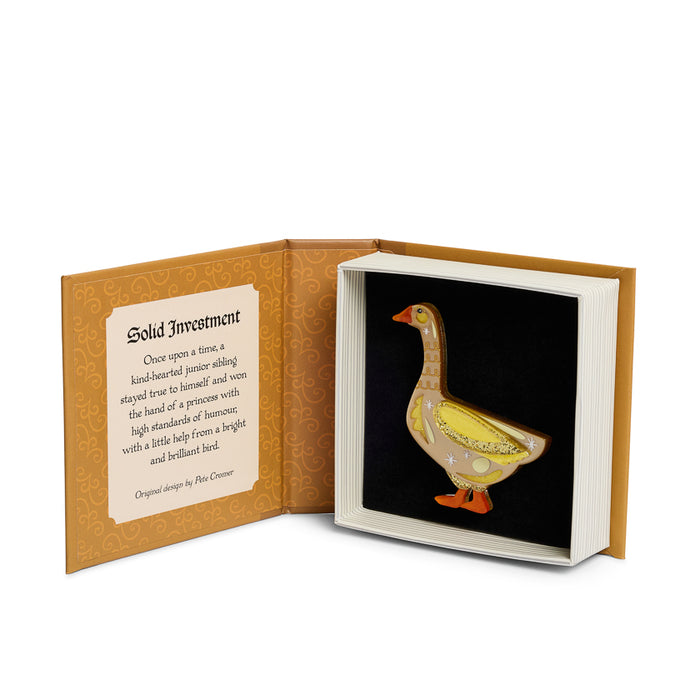 Erstwilder X Pete Cromer - Solid Investment Brooch Brooches Erstwilder