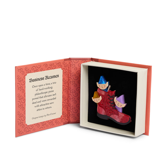 Erstwilder X Pete Cromer - Business Accumen Brooch Brooches Erstwilder