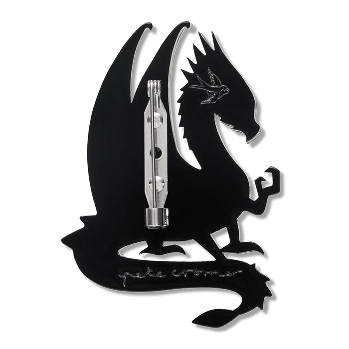 Erstwilder X Pete Cromer - Impressive Scale Brooch Brooches Erstwilder