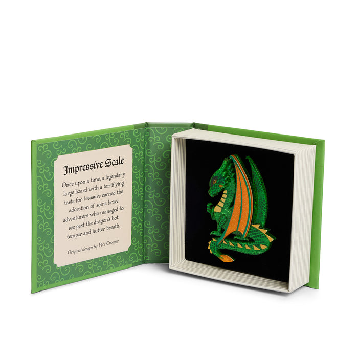 Erstwilder X Pete Cromer - Impressive Scale Brooch Brooches Erstwilder