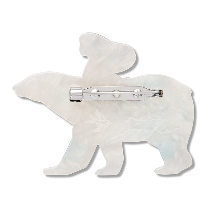 Erstwilder X Pete Cromer - Polar Adventure Brooch Brooches Erstwilder
