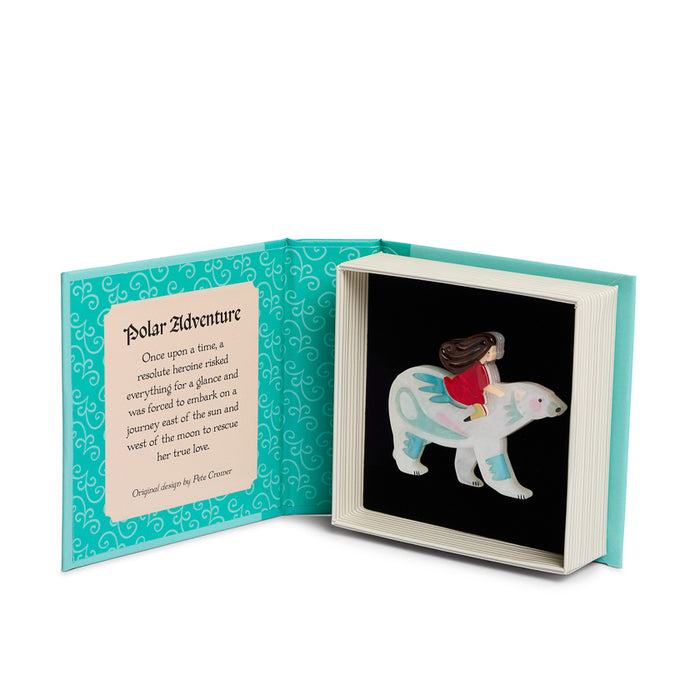 Erstwilder X Pete Cromer - Polar Adventure Brooch Brooches Erstwilder