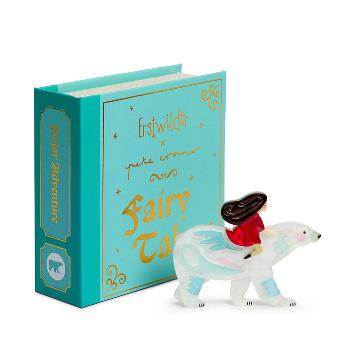 Erstwilder X Pete Cromer - Polar Adventure Brooch Brooches Erstwilder