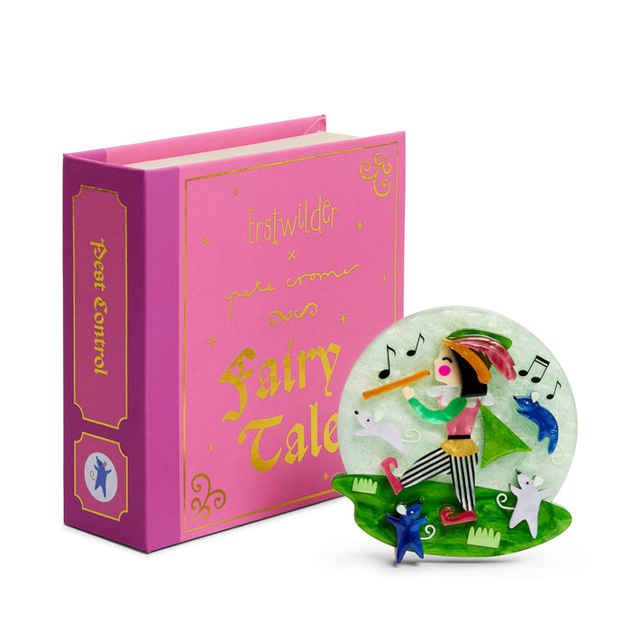 Erstwilder X Pete Cromer - Pest Control Brooch Brooches Erstwilder