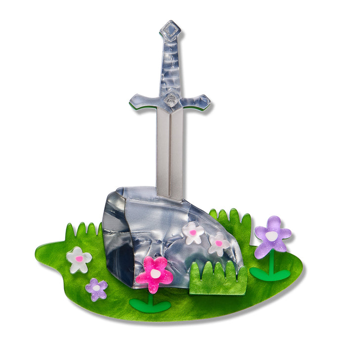 Erstwilder X Pete Cromer - Once and Future Brooch Brooches Erstwilder