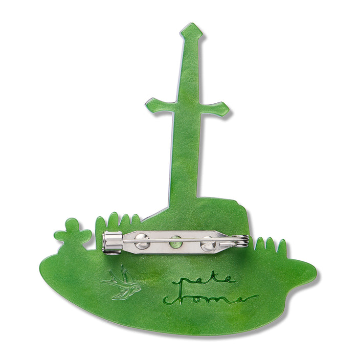 Erstwilder X Pete Cromer - Once and Future Brooch Brooches Erstwilder