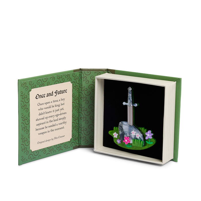 Erstwilder X Pete Cromer - Once and Future Brooch Brooches Erstwilder