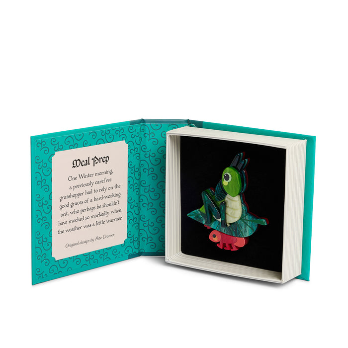 Erstwilder X Pete Cromer - Meal Prep Brooch Brooches Erstwilder