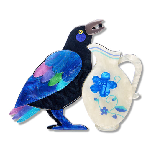 Erstwilder X Pete Cromer - Thirsty Work Brooch Brooches Erstwilder