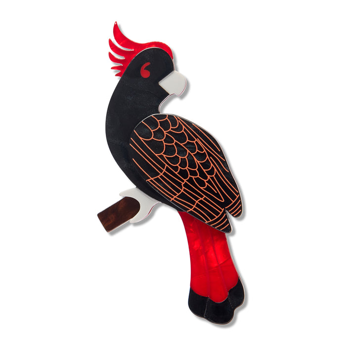 Erstwilder Brooch - Carnaboo the Cockatoo Brooch Brooch Erstwilder