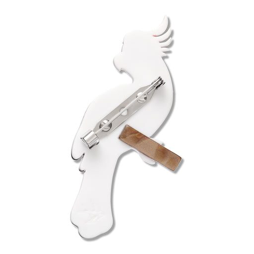 Erstwilder Brooch - Carnaboo the Cockatoo Brooch Brooch Erstwilder