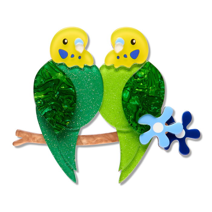 Erstwilder Brooch - Best Budgies Brooch Brooch Erstwilder