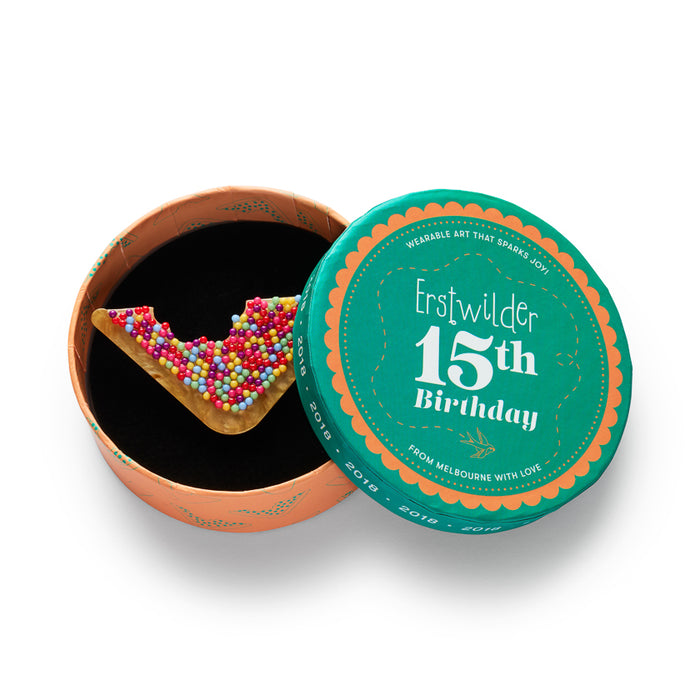 Erstwilder Brooch - Fairy Bread Brooch Brooch Erstwilder