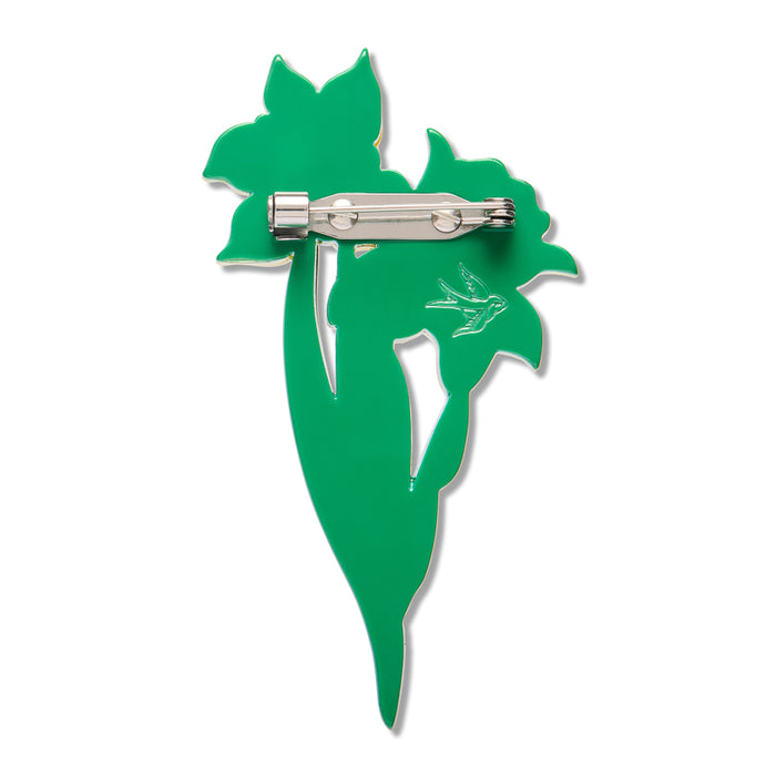 Erstwilder Brooch -Garden Goddess Daffodil Brooch Brooch Erstwilder