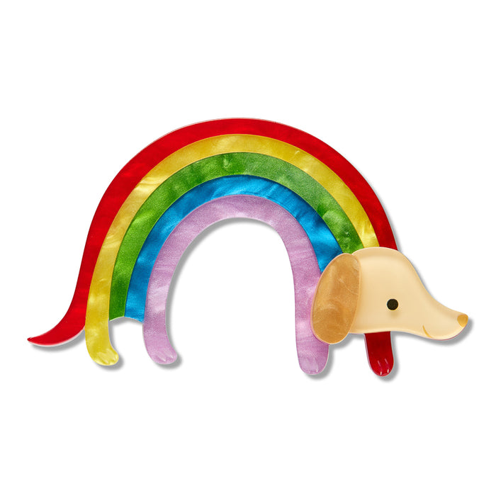 Erstwilder Brooch - Rainbow Ruff Brooch Brooch Erstwilder