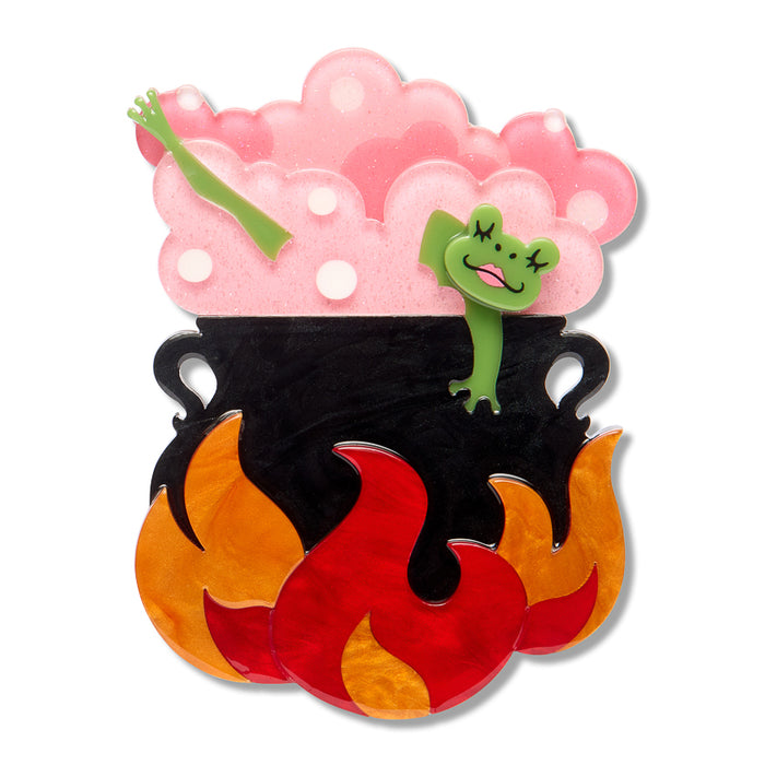 Erstwilder Brooch - Spookin' Spa Day Brooch Brooches Erstwilder