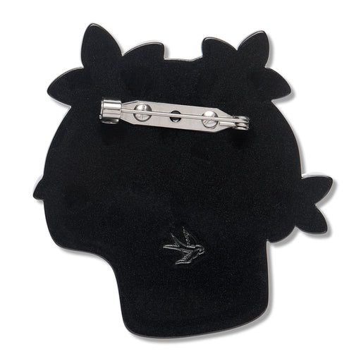 Erstwilder Brooch - Shade of Night Brooch Brooches Erstwilder