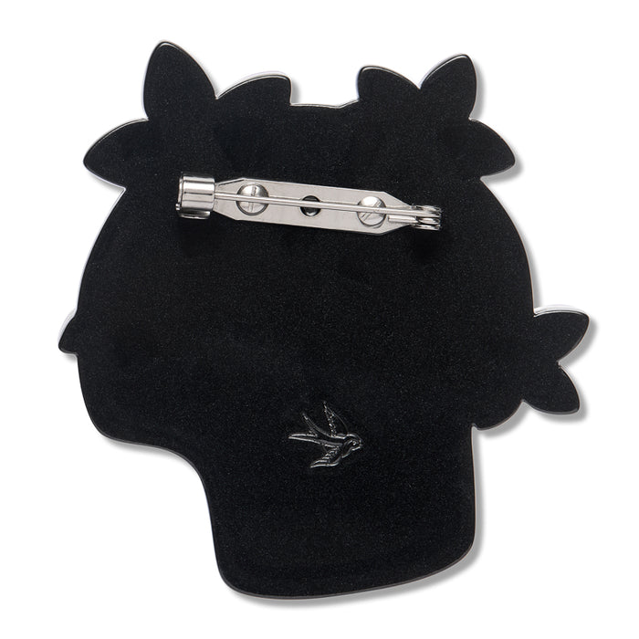 Erstwilder Brooch - Shade of Night Brooch Brooches Erstwilder