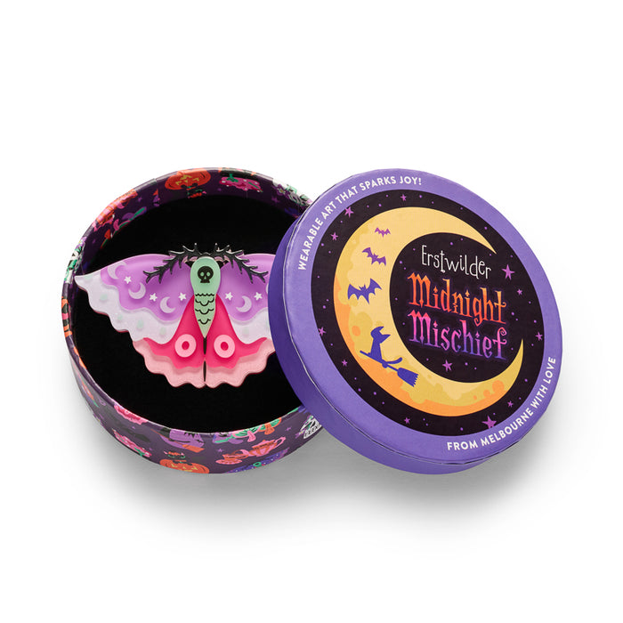 Erstwilder Brooch - Flutter By Night Brooch Brooches Erstwilder