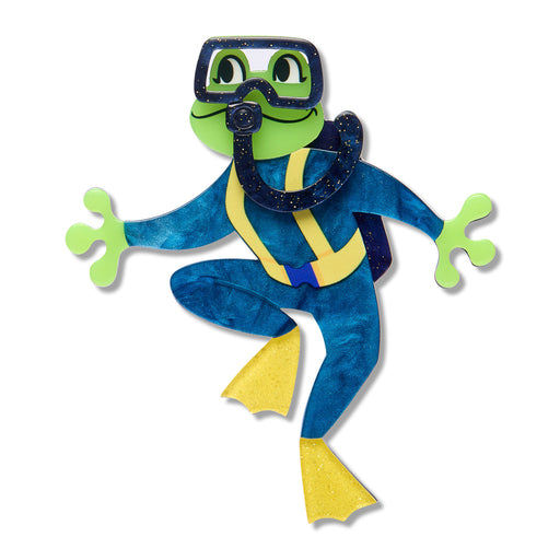 Erstwilder Brooch - Slick Swimmer Brooch Brooches Erstwilder