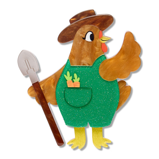 Erstwilder Brooch - Coop Boss Brooch Brooches Erstwilder