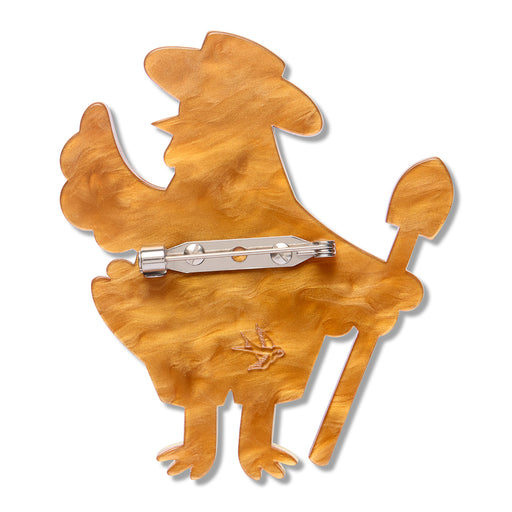 Erstwilder Brooch - Coop Boss Brooch Brooches Erstwilder