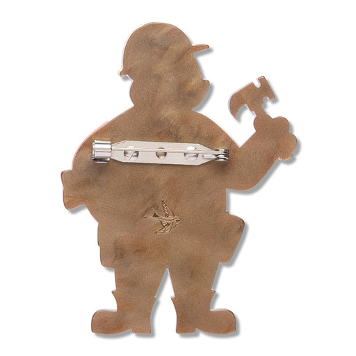 Erstwilder Brooch - Foreman Grizzly Brooch Brooches Erstwilder