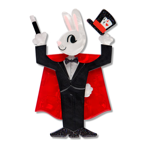 Erstwilder Brooch - Presto Cottontail Brooch Brooches Erstwilder