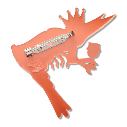 Erstwilder Brooch - Pascal the King Prawn Brooch Brooch Erstwilder