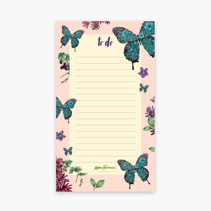 Marini Ferlazzo Lined Notepad - Butterfly