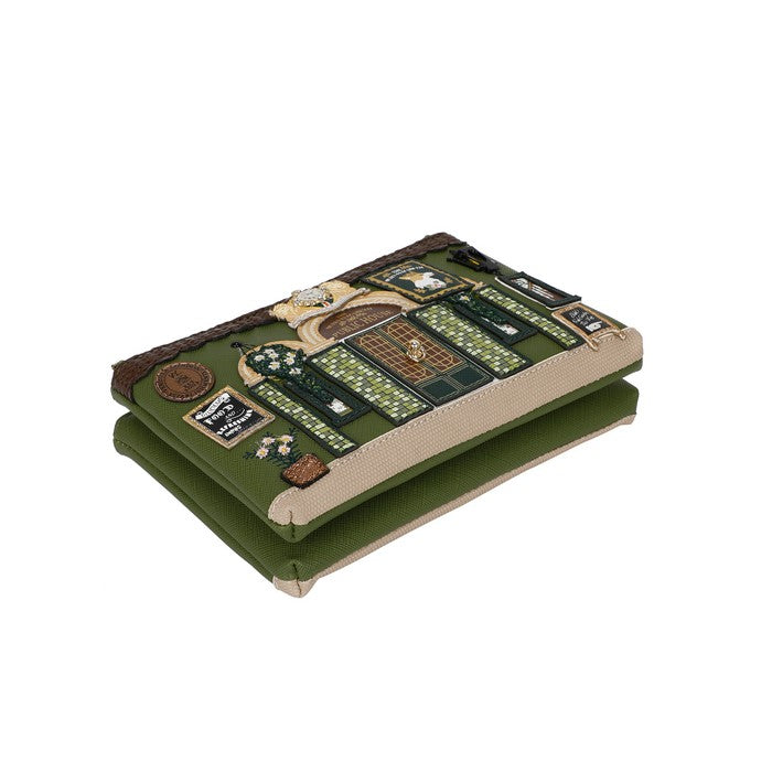 Vendula London Douple Zip Coin Purse - The Queen Elizabeth Pub Handbags, Wallets & Cases Vendula London