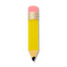 Erstwilder Arts & Crafts - Pencil Simplified Mini Brooch Brooches Erstwilder