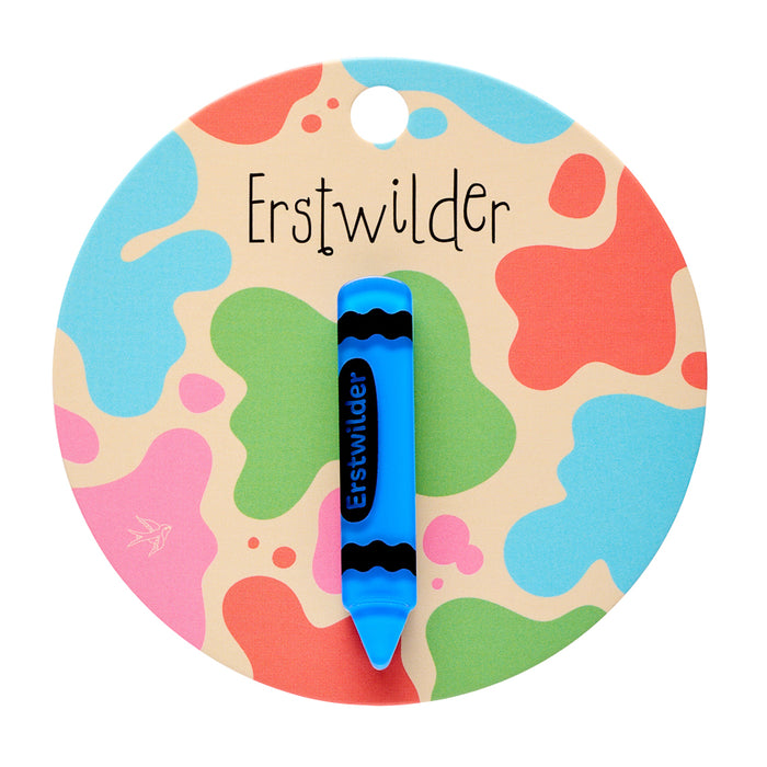 Erstwilder Mini Brooch - Arts & Crafts Crayon - PICK COLOUR Brooches Erstwilder