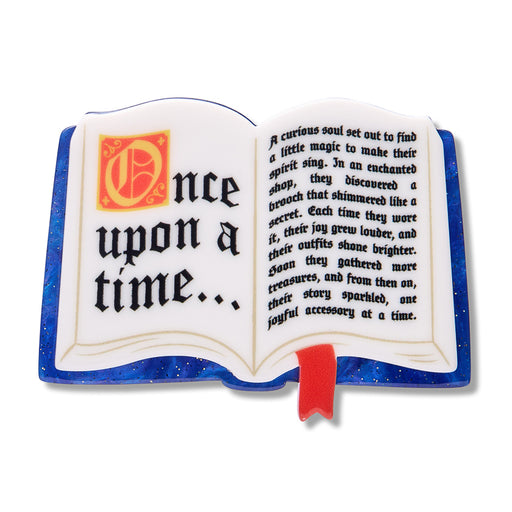 Erstwilder Mini Brooch - Pete Cromer Fairy Tales - PICK ONE Brooches Erstwilder Open Book
