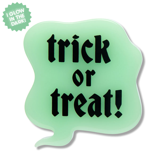 Erstwilder MINI Brooch - Trick or Treat! Simplfiied Mini Brooch Brooches Erstwilder