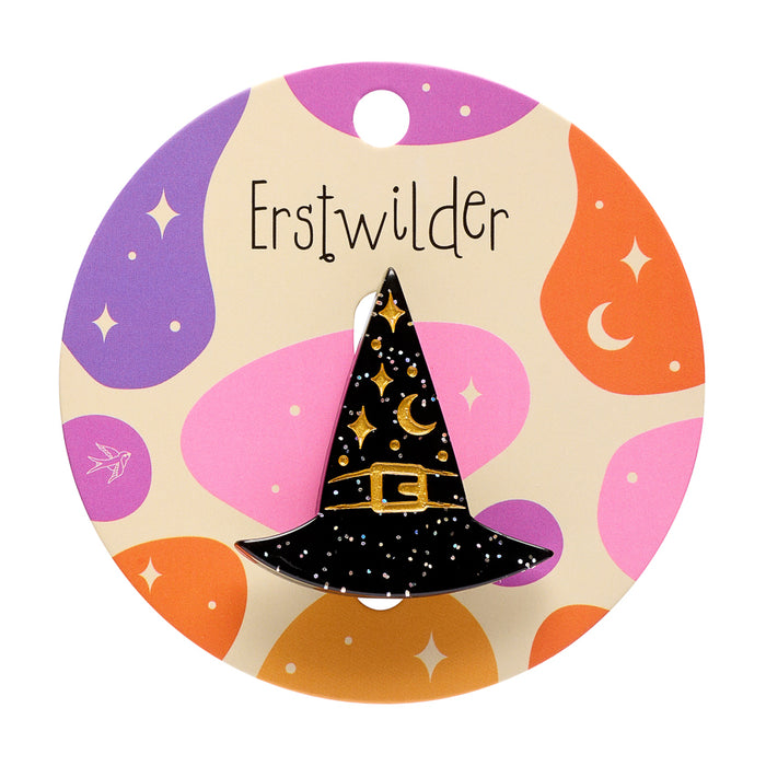 Erstwilder MINI Brooch - A Witchy Hat Simplified Mini Brooch Brooches Erstwilder