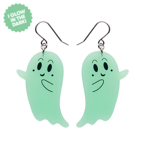 Erstwilder Essentials - Ghost Drop Earrings - GITD Earrings Erstwilder   