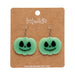 Erstwilder Essentials - Jack O Lantern Drop Earrings - GITD Earrings Erstwilder   