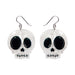 Erstwilder Essentials - Skull Drop Earrings Earrings Erstwilder   