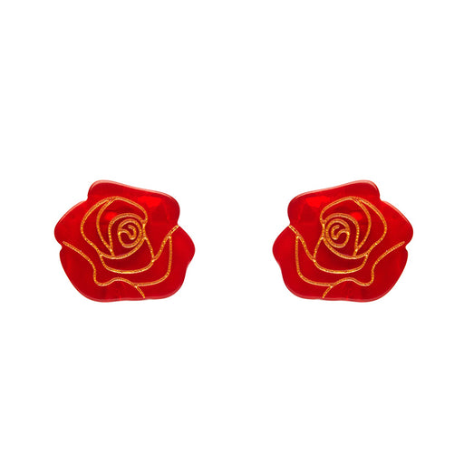 Erstwilder Essentials - Eternal Rose Earrings Earrings Erstwilder   