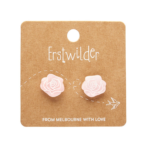 Erstwilder Essentials - Eternal Rose Earrings Pink Earrings Erstwilder   