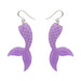 Erstwilder Essentials - Mermaid Tail Earrings Violet Earrings Erstwilder   