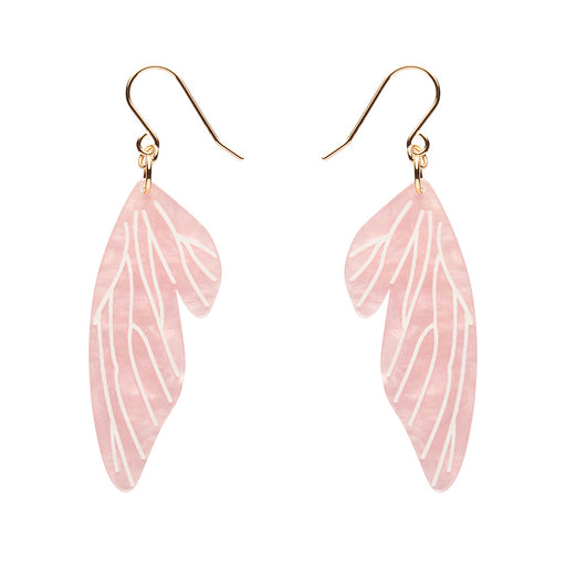 Erstwilder Essentials - Fairy Wings Earrings Pink Earrings Erstwilder   
