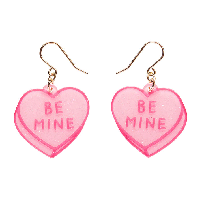 Erstwilder Sweet Valentine - Essentials - PICK ONE Earrings Erstwilder Candy Heart Pink