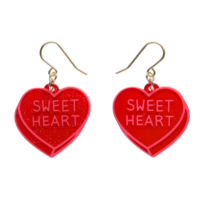 Erstwilder Sweet Valentine - Essentials - PICK ONE Earrings Erstwilder Candy Heart Red