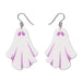 Erstwilder - Ghostie Drop Earrings - White Earrings Erstwilder
