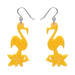 Erstwilder Atomic Abode - Let's Flamingle Earrings Brooches & Lapel Pins Erstwilder   