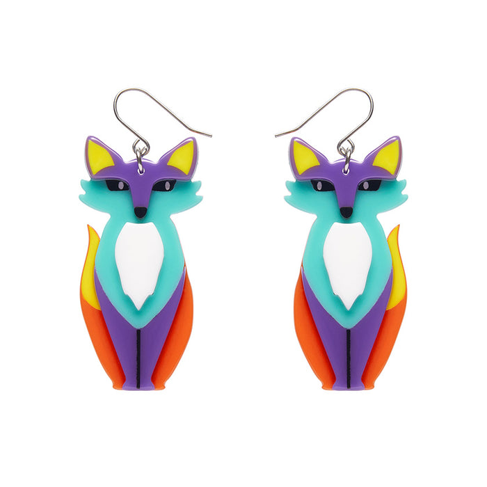 Erstwilder Fan Favourites - Varuka Fox Drop Earrings Earrings Erstwilder   
