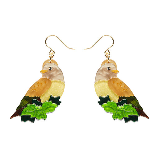 Erstwilder Drop Earrings - Wondrous Warbler Earrings Erstwilder   