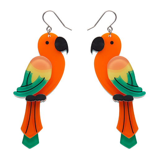 Erstwilder Fan Favourites - Pancha's Parrot Earrings Earrings Erstwilder